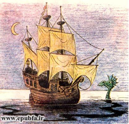 قصه آموزنده کودکانه-«سبزهرو: اژدهای غرق نشدنی دریا»- ارشیو قصه و داستان ایپابفا